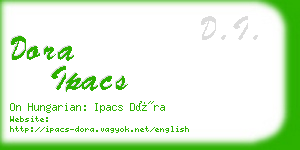 dora ipacs business card